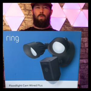 RING Floodlight 1080p (Auto Draw) (Cash Alt. £96)