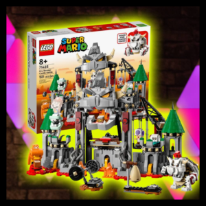LEGO Dry Bowser Castle Battle (Auto Draw)