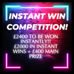 £2,400 Instant Win Cash Competition