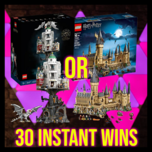 Choice of 30 LEGO + 30 Instant Wins (Cash Alt. £328)