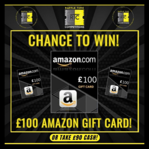 £100 Amazon Gift Card (Cash Alt. £90)
