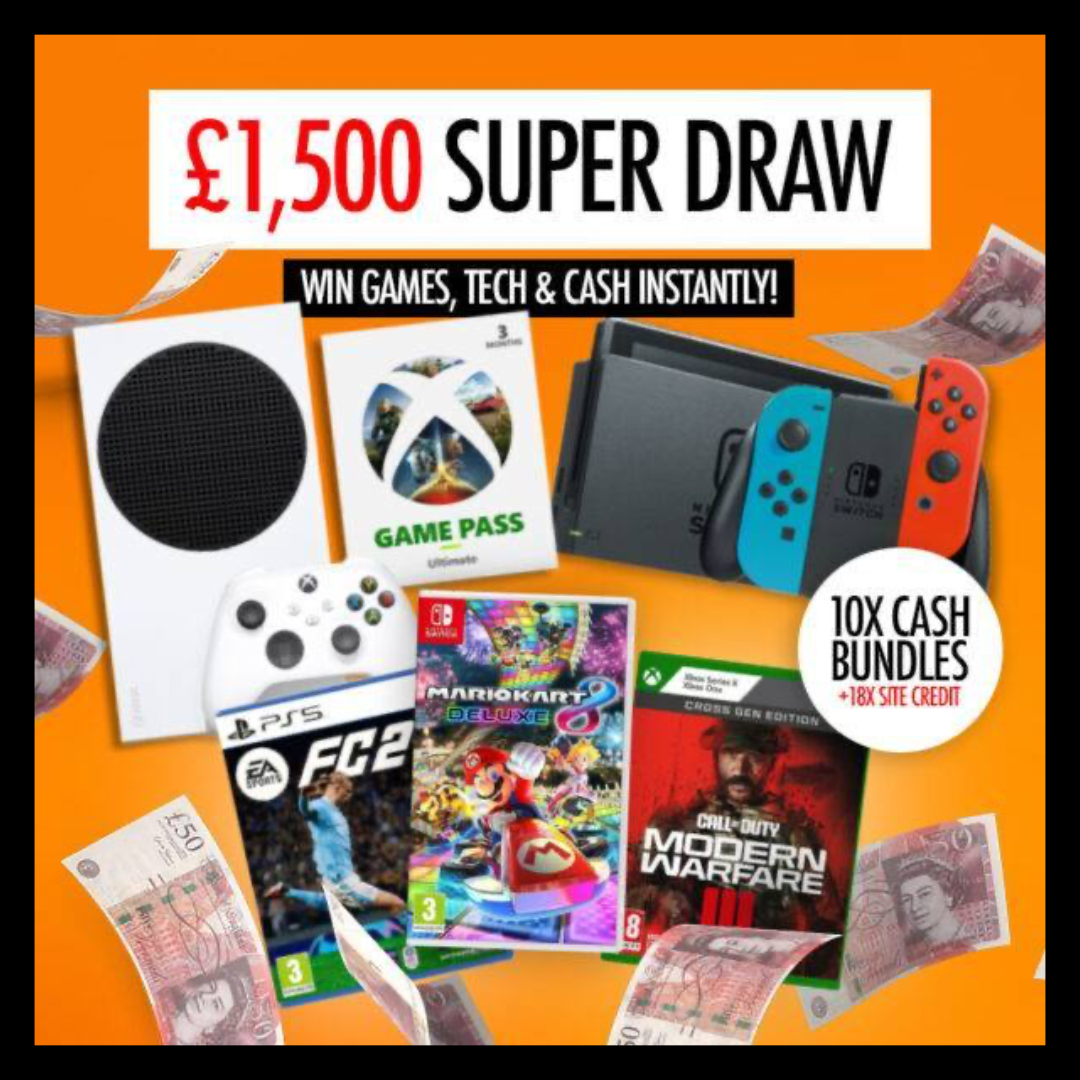£1,500 Super Draw