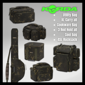 Korda Dark Kamo Luggage (Cash Alt. £250)