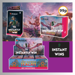 Magic the Gathering : Nine Chances to Win MTG The Lost Caverns of Ixalan Mega Prizes