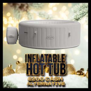 Lay-Z Spa Inflatable Hot Tub (Cash Alt. £200)