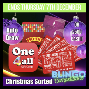 Christmas Vouchers or £500