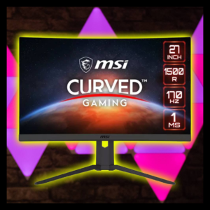 MSI Quad HD 27” Curved Gaming Monitor (Auto Draw) (Cash Alt. £176)