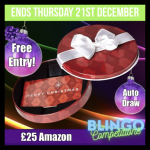Free Entry £25 Amazon