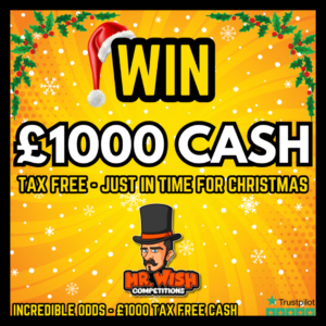 £1,000 Cash - Paid In Time For Christmas
