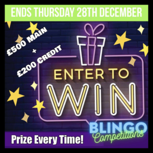 Enter To Win! (£500 Main + £200 Credit)