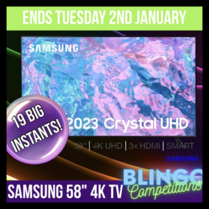 Samsung 58″ 4K Smart TV