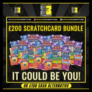 £200 Scratchcard Bundle (Cash Alt. £150)