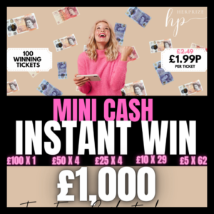 ‘Mini’ Tax Free Cash Instant Win