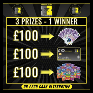 3 Prizes 1 Winner