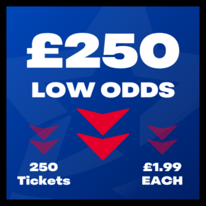 £250 Tax Free Cash - Low Odds