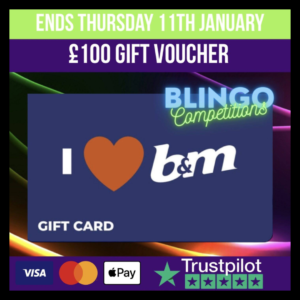 £100 B&M Voucher
