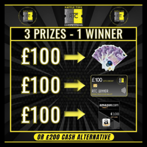 3 Prizes 1 Winner