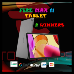 Fire Max 11 Tablet 2x Winners + Instant Wins