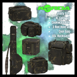 Korda Dark Kamo Luggage Bundle (Cash Alt. £300)