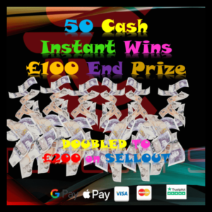 £100 Cash + 50x Cash Instant Wins