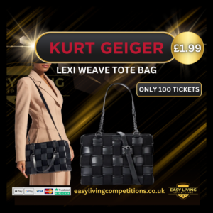 KURT GEIGER LEXI WEAVE TOTE BAG