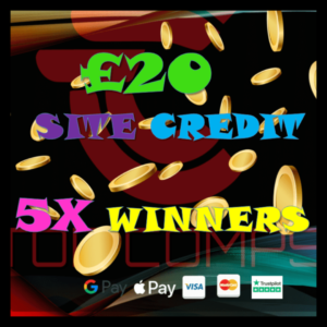 £20 Site Credit 5x Winners