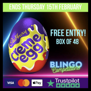 Free Entry Crème Eggs