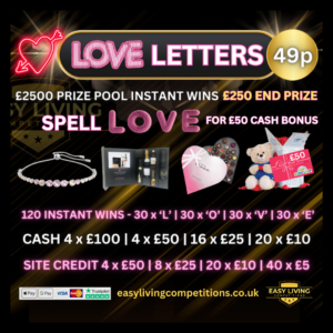 Love Letters Instant Wins