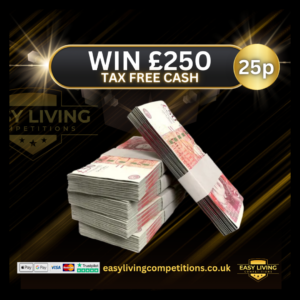 Win £250 For Only 25p