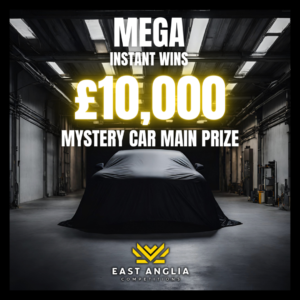 99p Instant Wins + Mystery Car Main Prize (Cash Alt. £6,000)