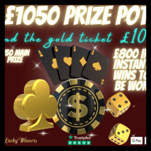 83x Instant Win Competition + £150 Cash Main Prize + £100 Gold Ticket