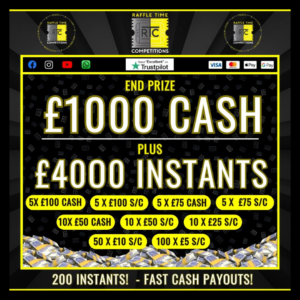£4000 Instants + £1000 Jackpot
