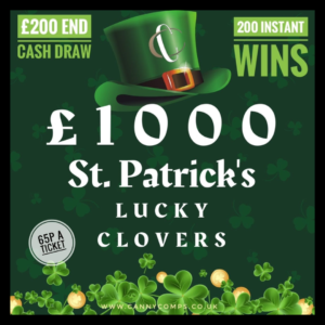 £1000 St Patrick's Lucky Clover Giveaway