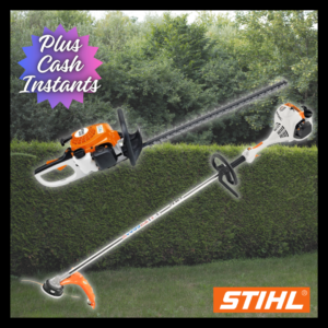 STIHL Petrol strimmer & Hedge cutter (Cash Alt. £380)