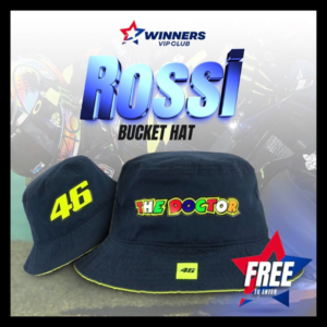 MotoGP™ legend Valentino Rossi VR46 bucket hat!!