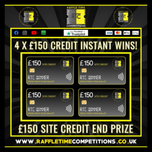 £150 Site Credit Instant win finder