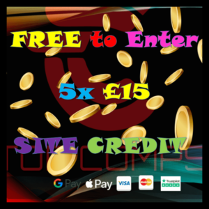 Free to Enter 5x £15 Site Credit