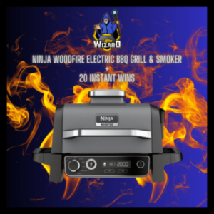 NINJA Woodfire Electric BBQ Grill & Smoker + 20 Instant Wins