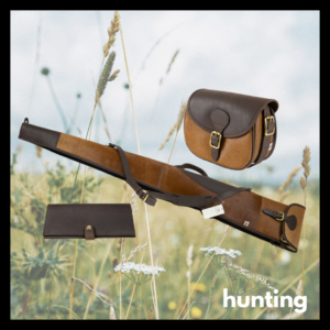 Cow Hide and Leather Gun Slip, Cartridge Bag & Certificate Wallet (Cash Alt. £225)
