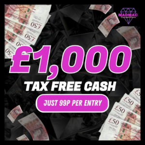 £1,000 Cash