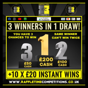 3 Winners in 1 plus instants