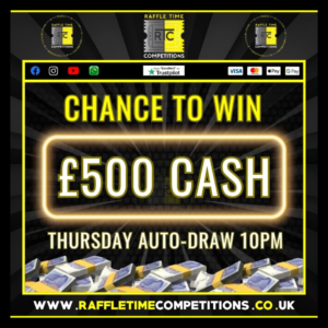 £500 Cash Auto Draw