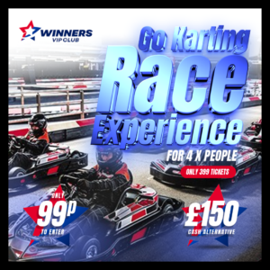 Ultimate Kart racing experience for 4 people or £150 CASH ALTERNATIVE!!