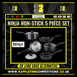 Ninja Zerostick 5 Piece Pan Set (Cash Alt. £100)