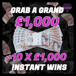 Grab a Grand + 10 x £1000 Instant Wins