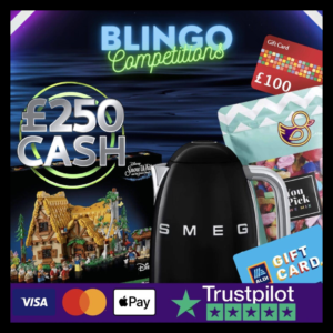 £250 + 22 Instant Wins!