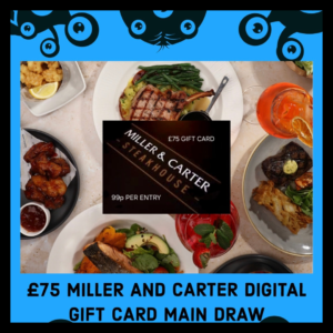 £75 MILLER & CARTER DIGITAL GIFT CARD MAIN DRAW