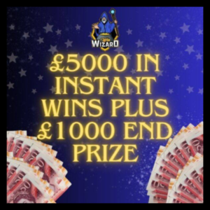 £5000 Instant Wins + £1000 End Draw! 99p