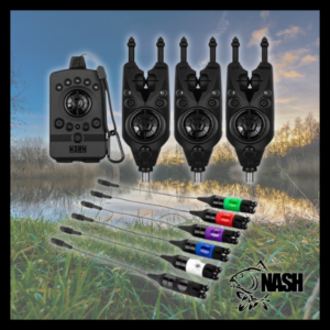 Nash R4 Bite alarm set + Nite Glo bobbins (Cash Alt. £400)