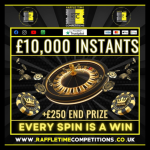 Every Spin is a Win £10,000 instants
